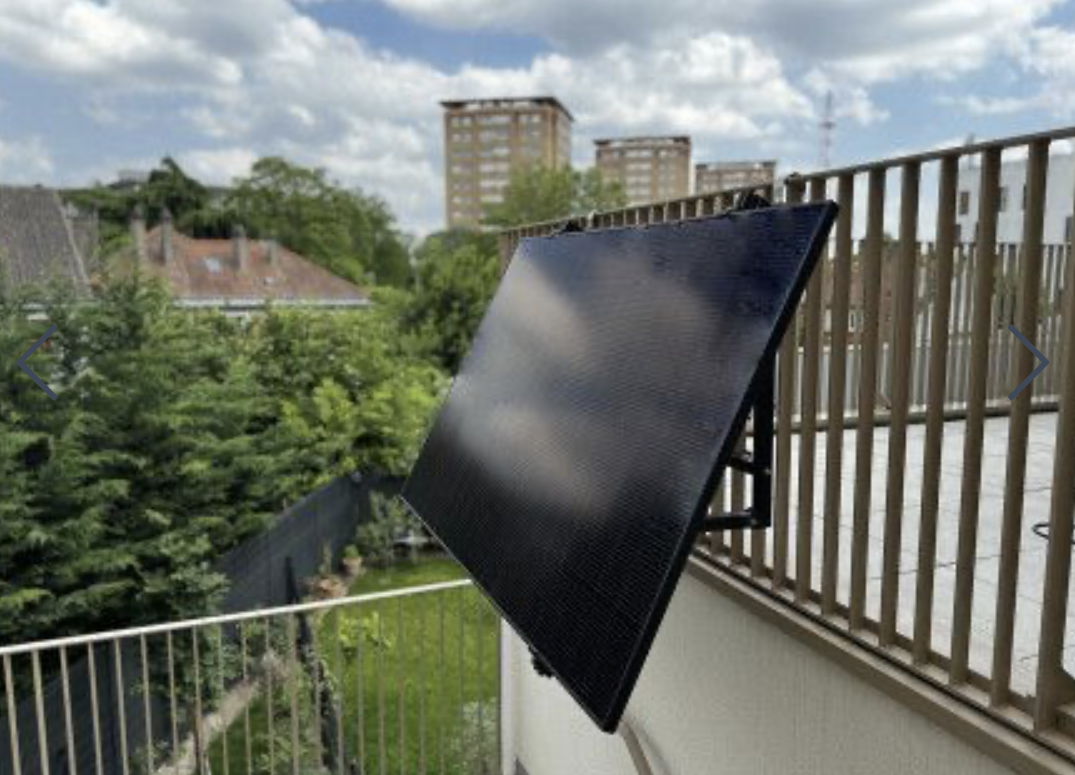 Installation solaire sur balcon par Sunergie Solutions