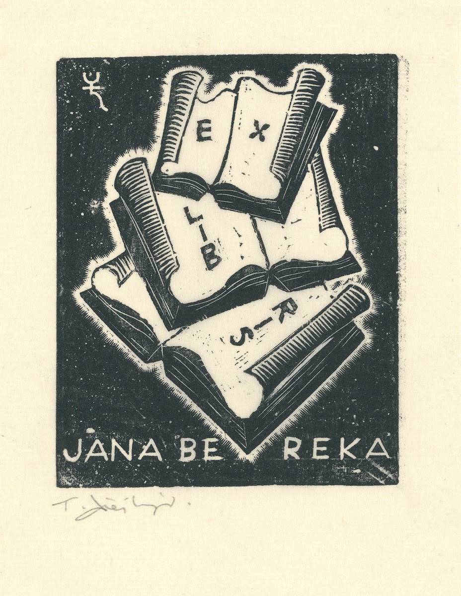 Ex libris Jana Bereka 1929