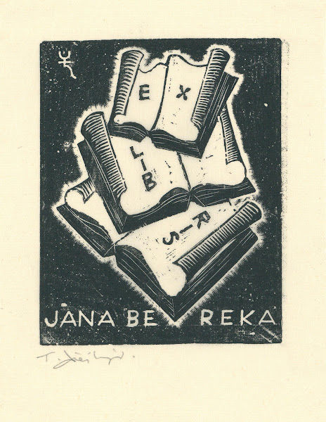 Ex libris Jana Bereka 1929