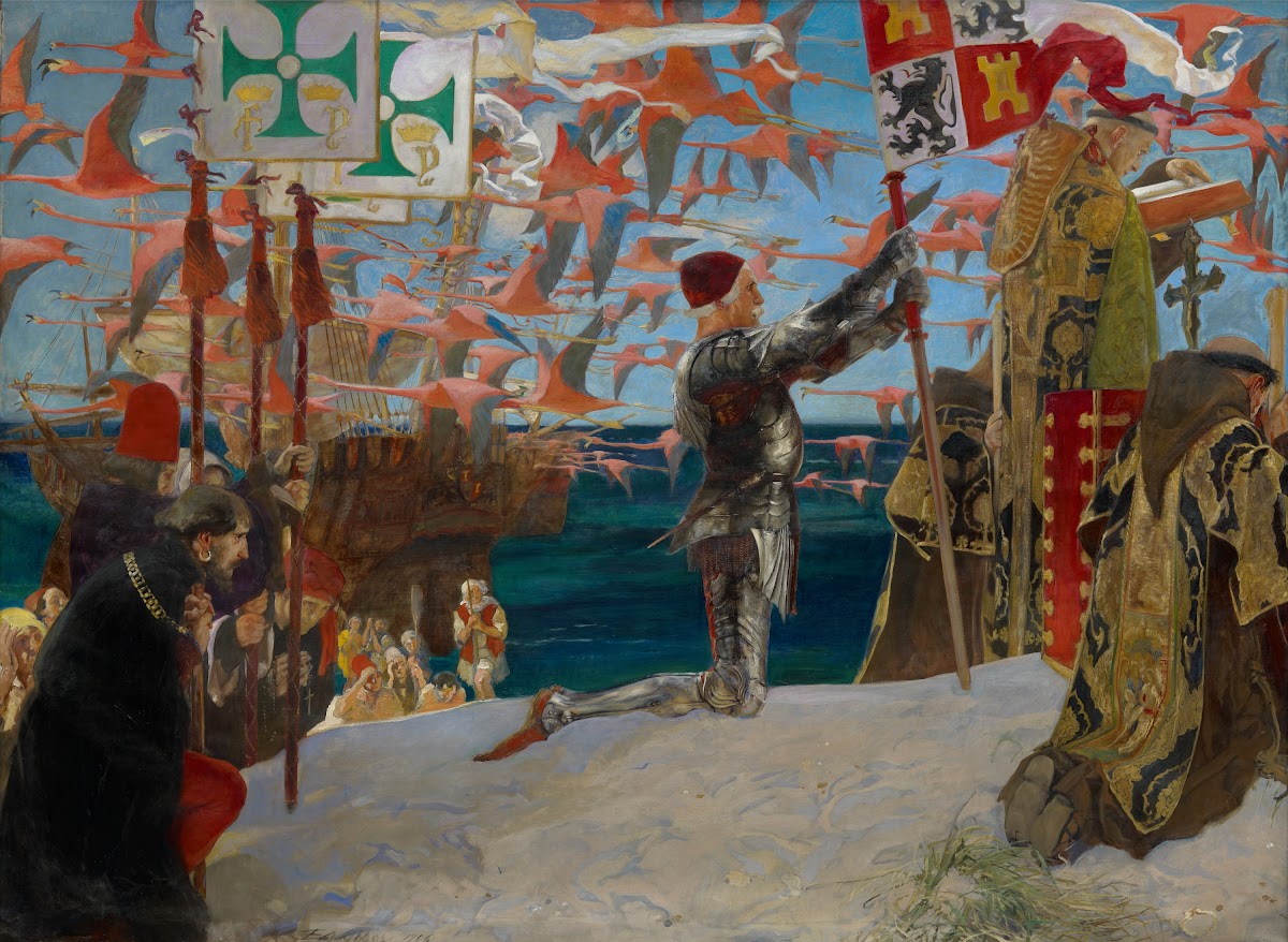 Columbus in the NewWorld 1906