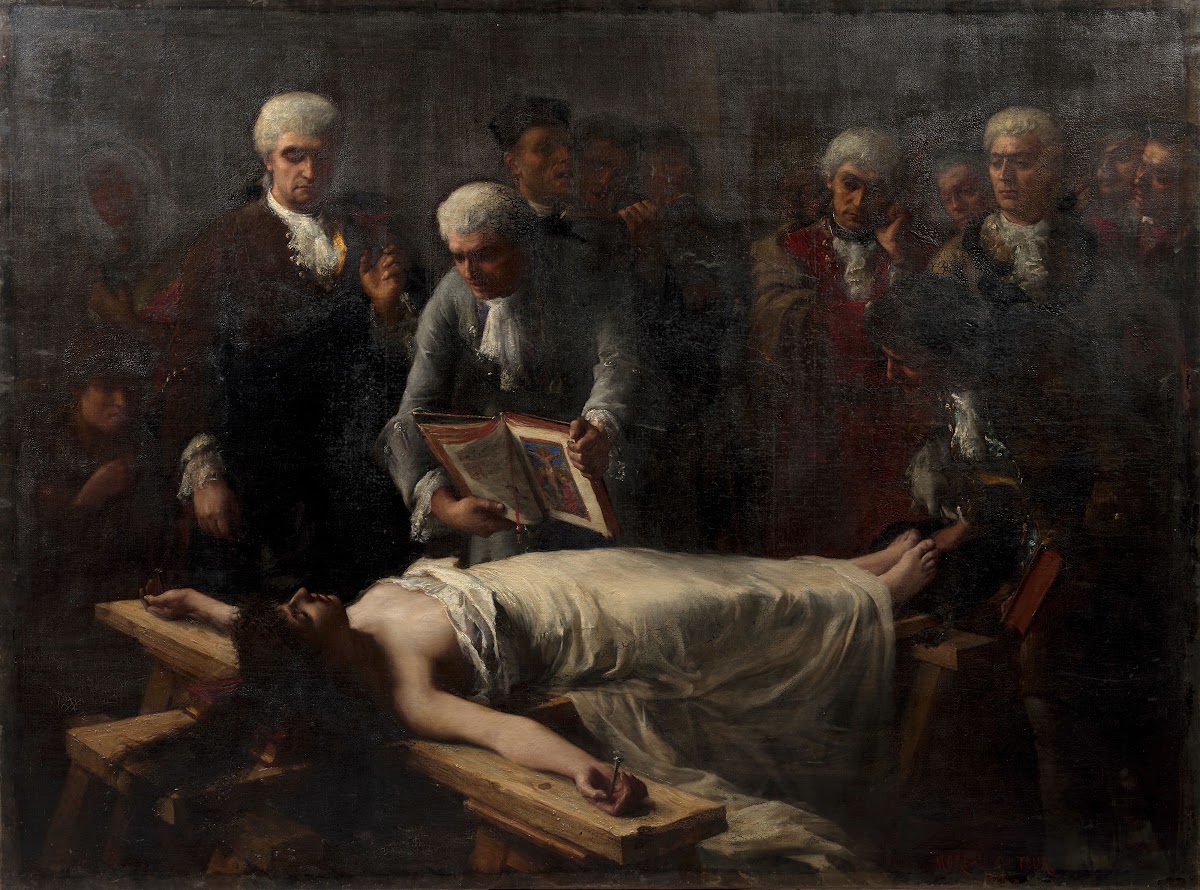 An ecstatic in the 18th century ordeal of the crucifixion 1879