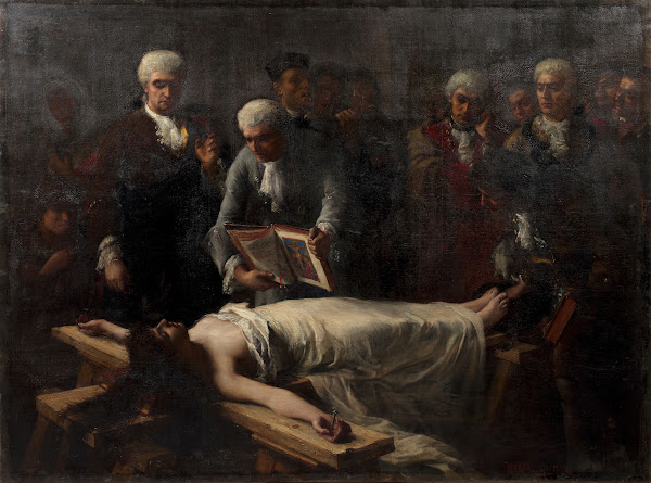 An ecstatic in the 18th century ordeal of the crucifixion 1879