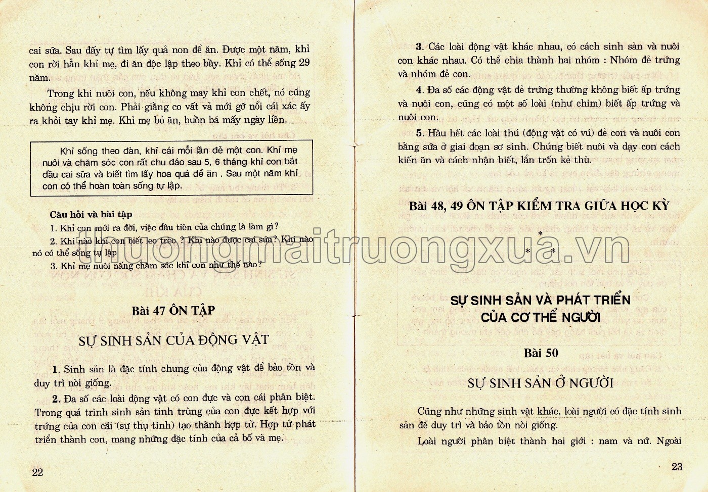 Tự nhiên và xã hội 5 (1994) - Trang 85