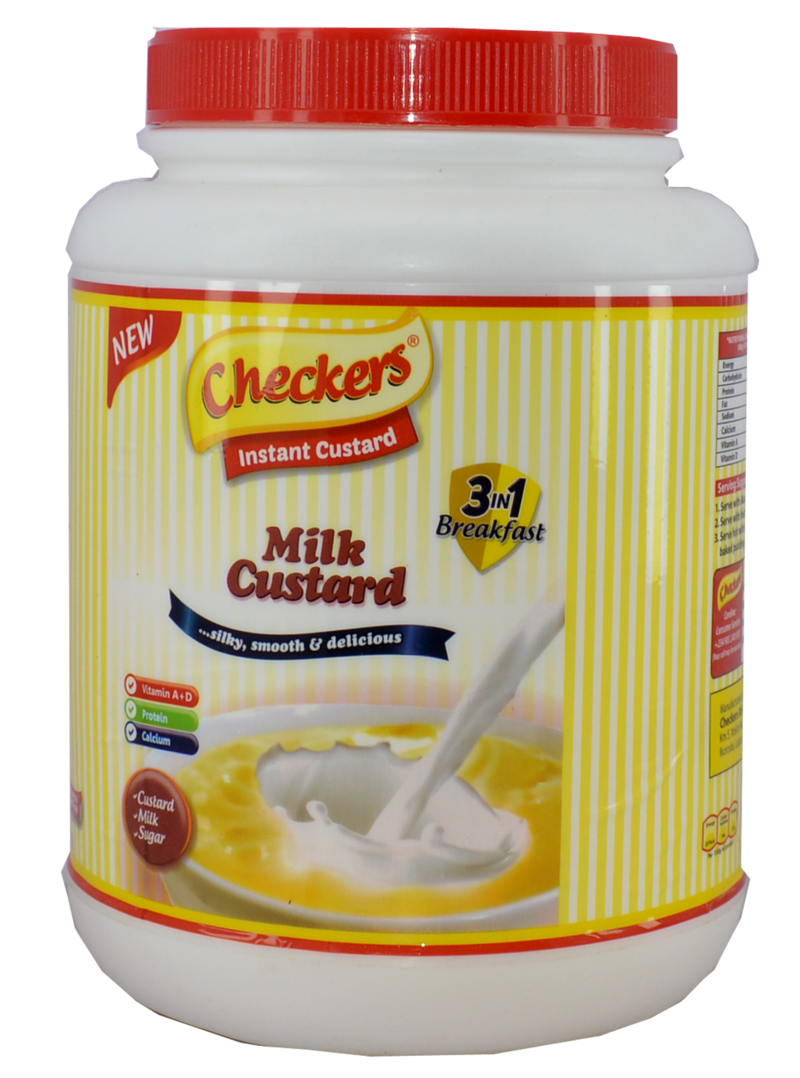 CHECKERS CUSTARD - MILK FLAVOUR CUSTARD