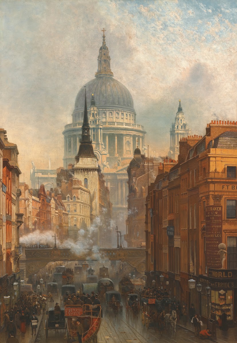 Ludgate Evening 1887