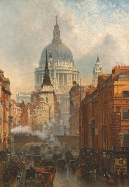 Ludgate Evening 1887