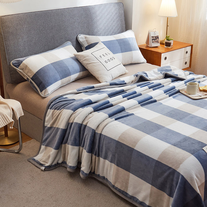 Milchfaser-Fleece Decke, japanischer Stil, vielseitig