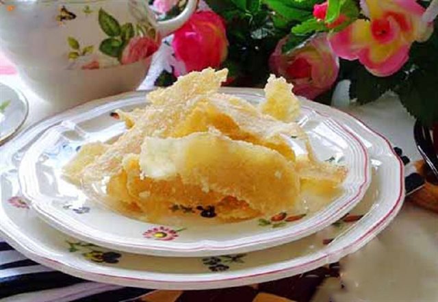 Mứt Vỏ Bưởi Lát