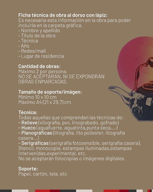 4° Convocatoria de Grabado y Arte Impreso
