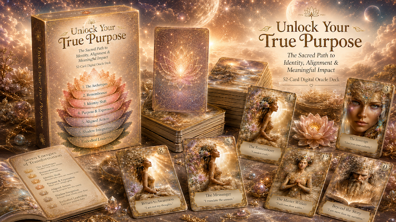 Unlock Your True Purpose Oracle Cards