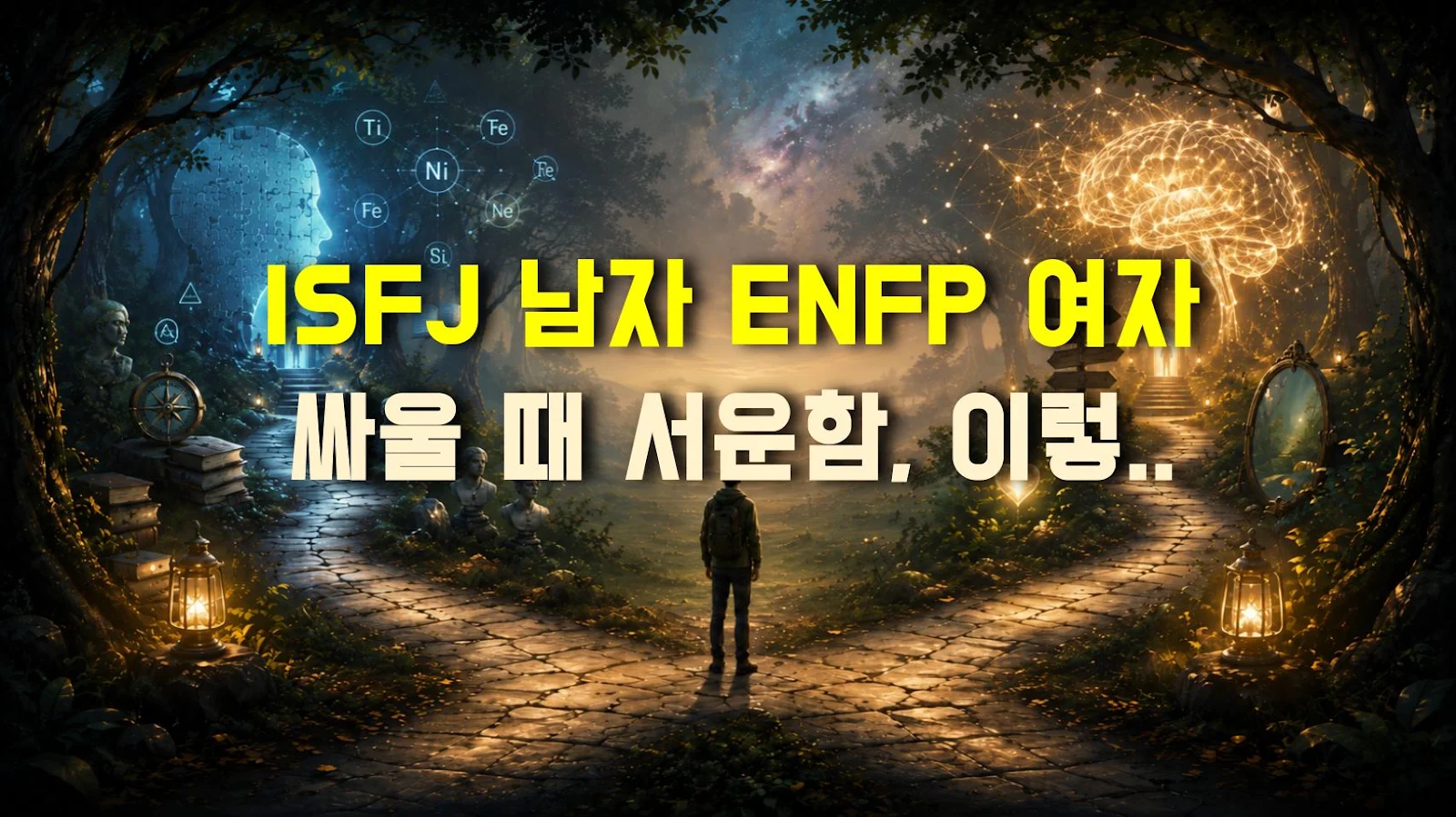 ISFJ 남자 ENFP 여자 싸울 때 서운함, 이렇게 풀면 개이득