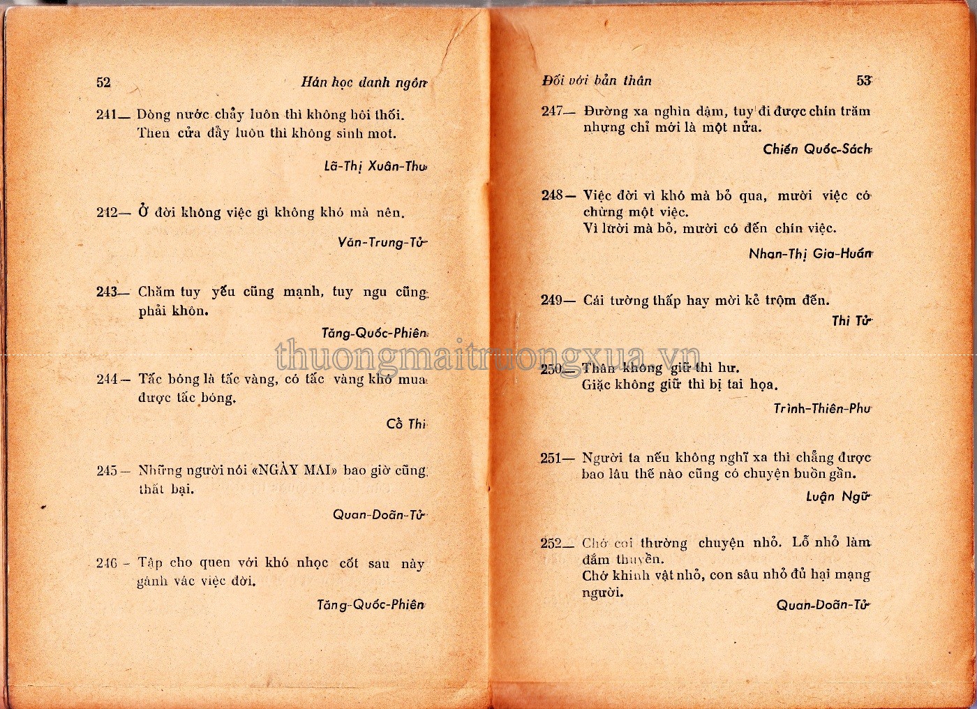 Hán học danh ngôn (1968) - Trang 26