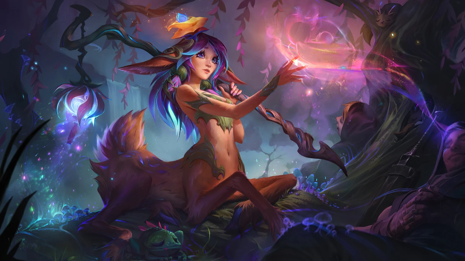 Lillia, Lillia (Leauge Of Legends), Riot Games, League Of Legends, Gzg 4K Desktop, iPhone Wallpaper Background