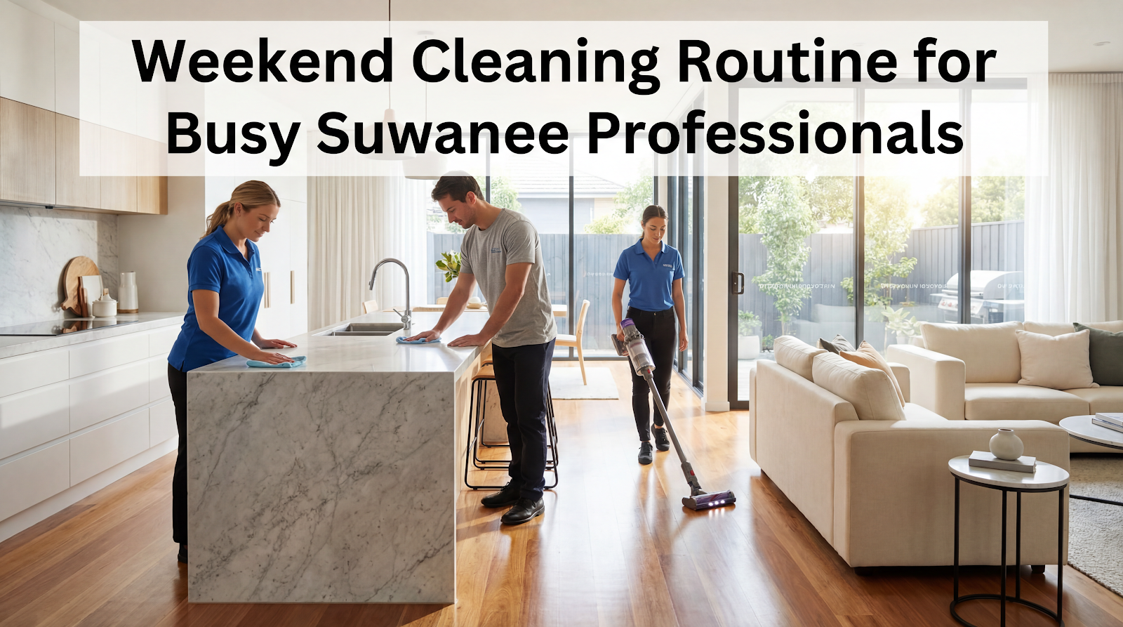 Weekend Cleaning Routine for Busy Suwanee Professionals