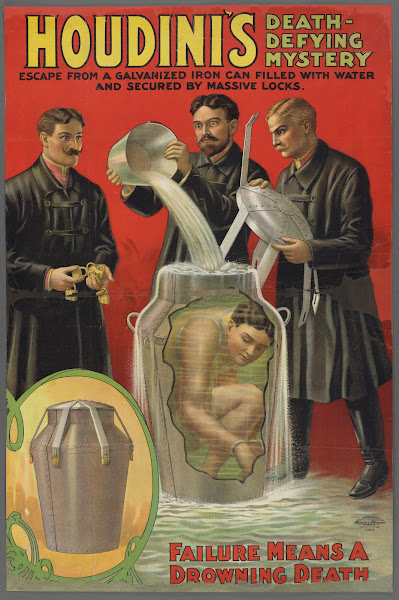Harry Houdinis death defying mystery failure means a drowning death 1908