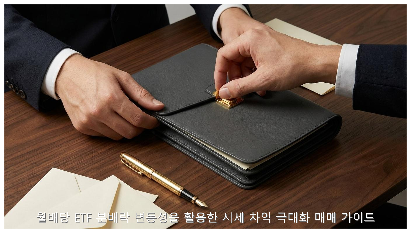 월배당 ETF 분배락 변동성을 활용한 시세 차익 극대화 매매 가이드 핵심 안내 및 분석 인포그래픽 (5)