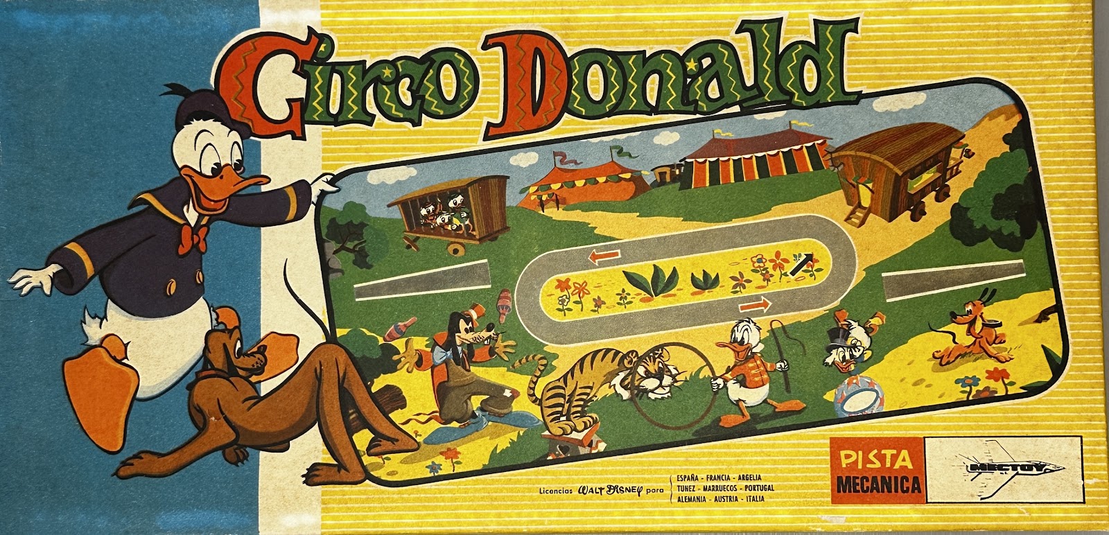 Circo Donald: Mectoy’s Spanish Mechanical-Track Tribute to Donald Duck