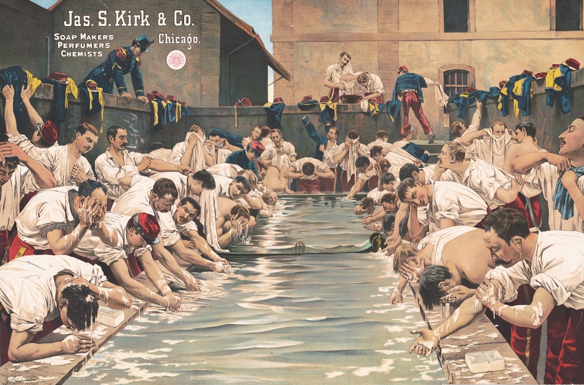 Jas S Kirk  Co soap makers perfumers chemists 1886