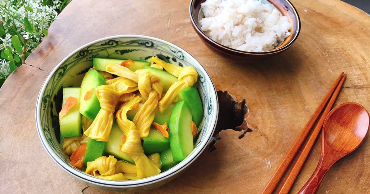 Bí xanh & tàu hũ ki kho nghệ