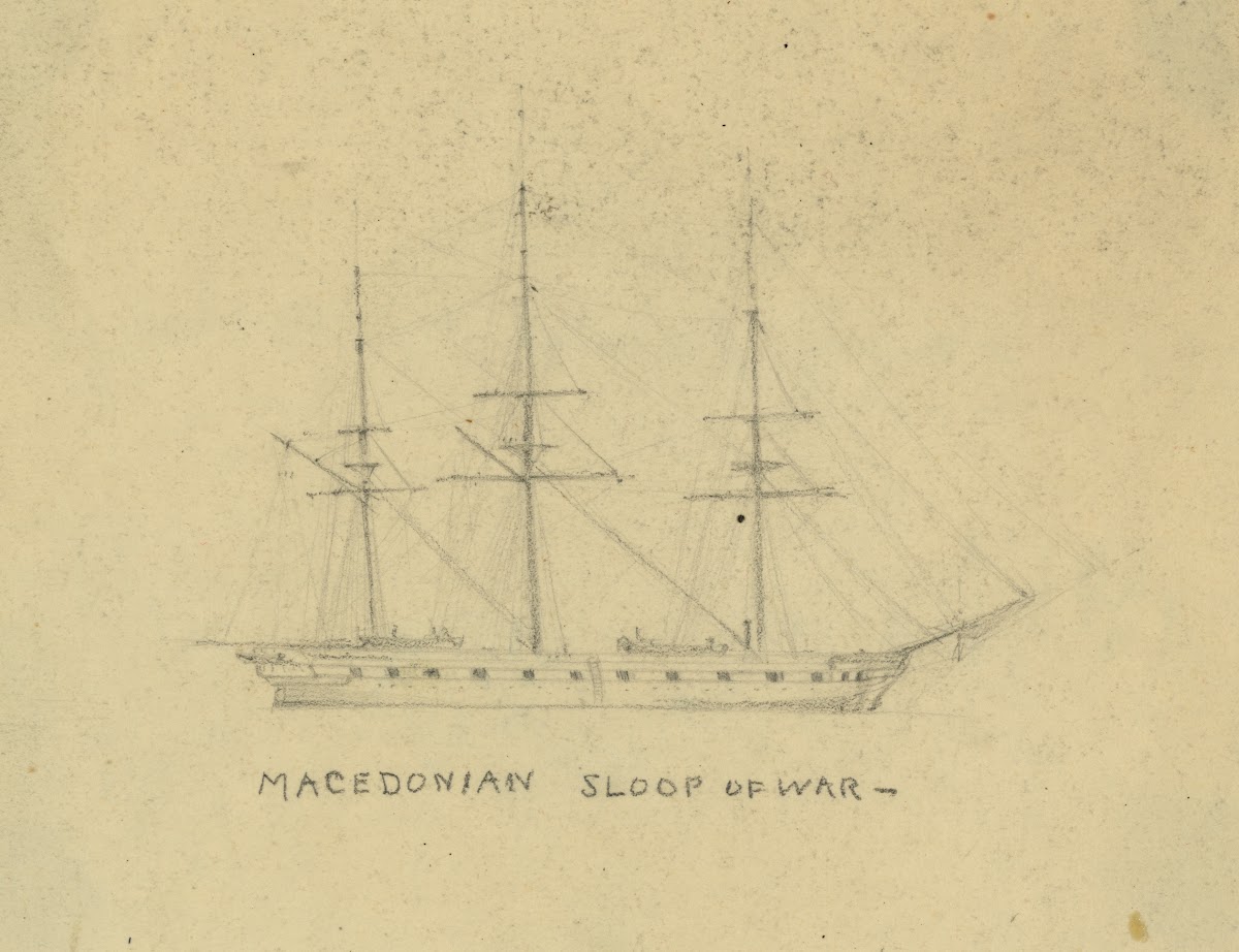 Macedonian sloop of war 1860 1865