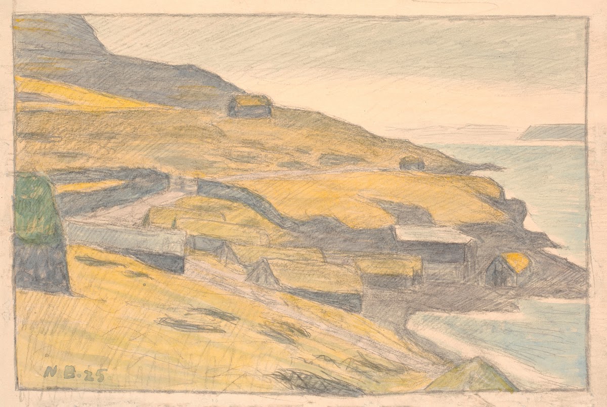 Parti fra Nolsø Færøerne 1925