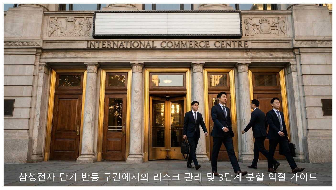 삼성전자 단기 반등 구간에서의 리스크 관리 및 3단계 분할 익절 가이드 핵심 안내 및 분석 인포그래픽 (5)