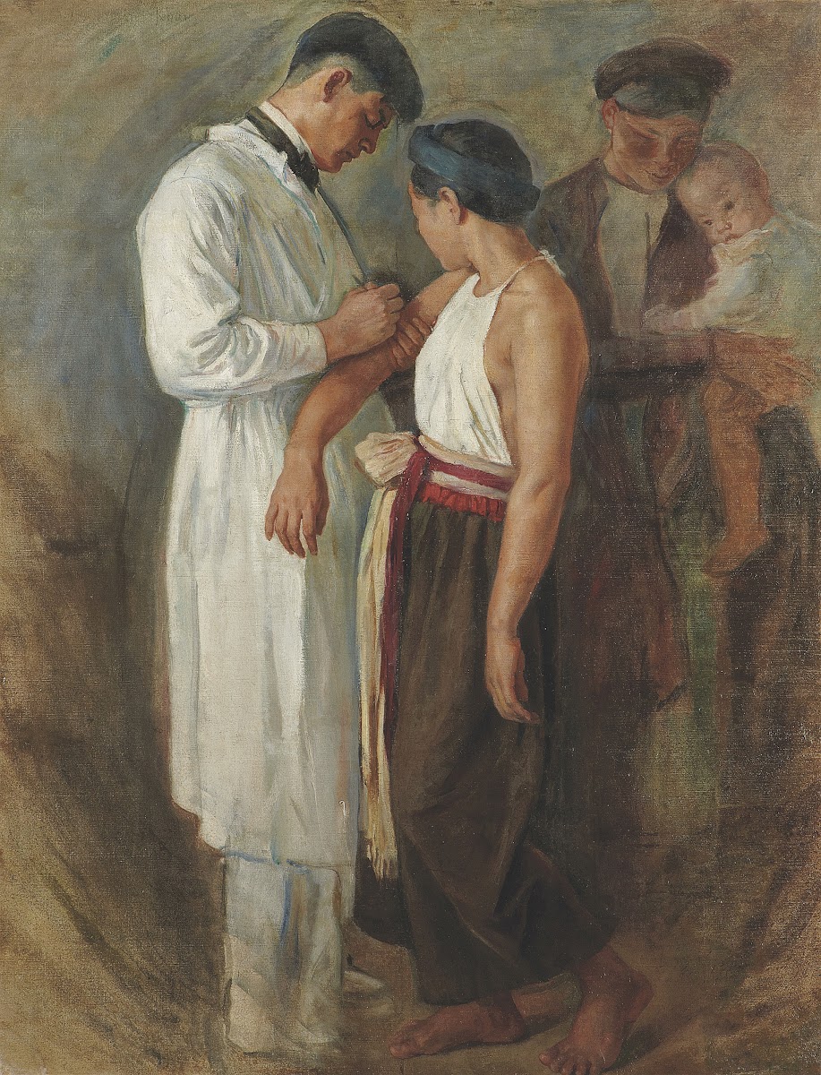 La Vaccination circa 1923