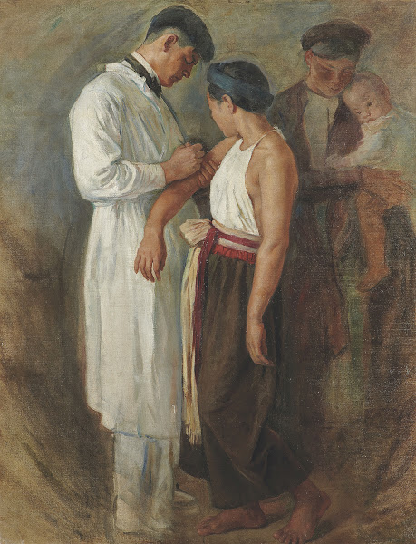 La Vaccination circa 1923