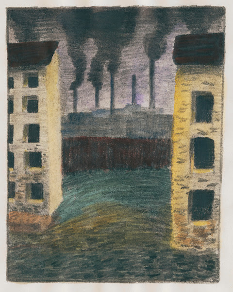 Komposition aus Pflaster und Wiese XXIII 1924