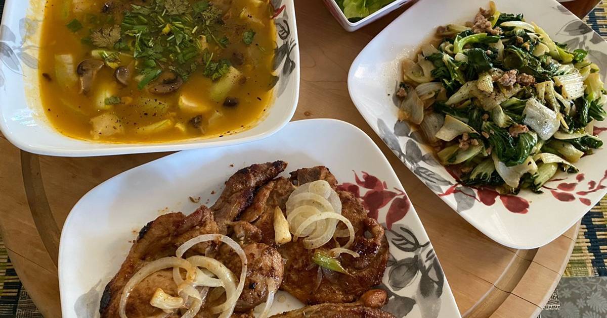 Bữa cơm gia đình 3 món