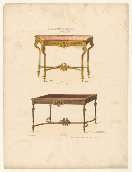 Console Ls XVI  Table Ls XVI 1832   1904