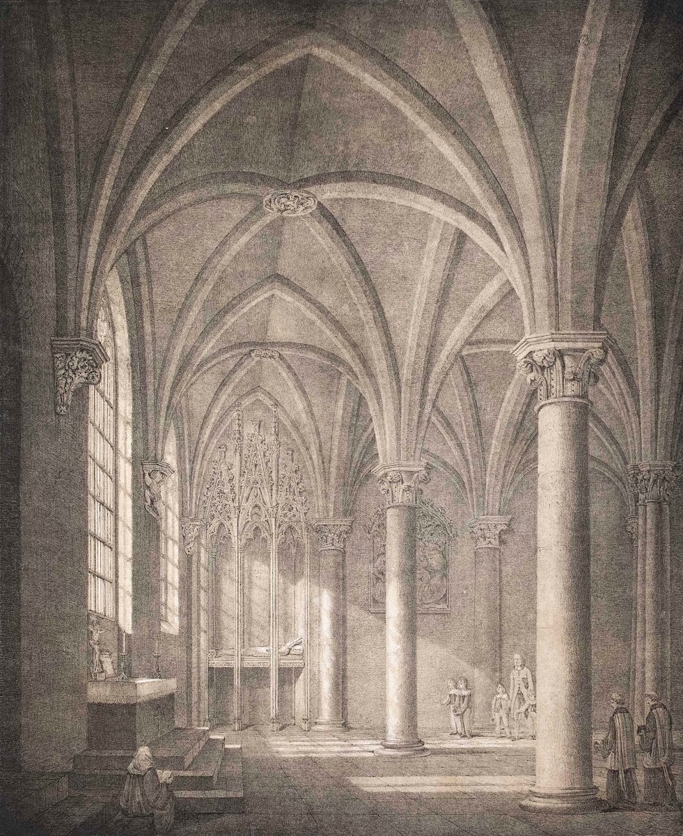 Straßburger Münster mit Grabmal Lichtenberg