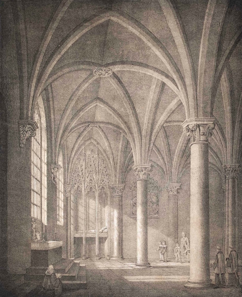 Straßburger Münster mit Grabmal Lichtenberg