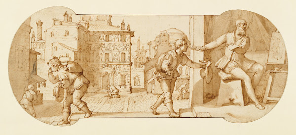 Taddeo Rebuffed by Francesco Il SantAngelo 1595