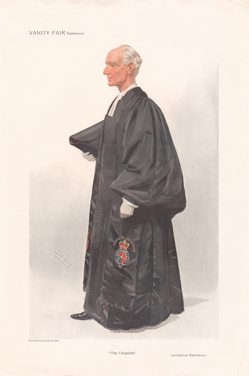 Clergy The Chaplain Archdeacon Wilberforce 1909