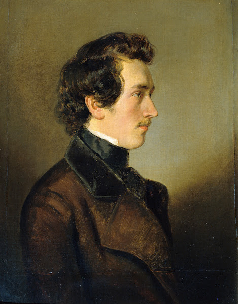 Der Maler Leopold Brunner d Jüngere 1845