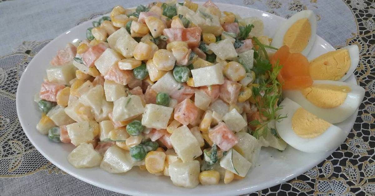 Salad Nga (đơn giản)