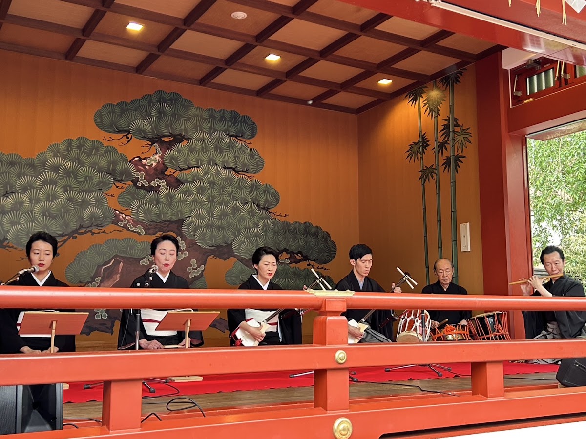 演奏写真: 令和七年神田祭 天下祭社中 長唄奉納演奏（2）