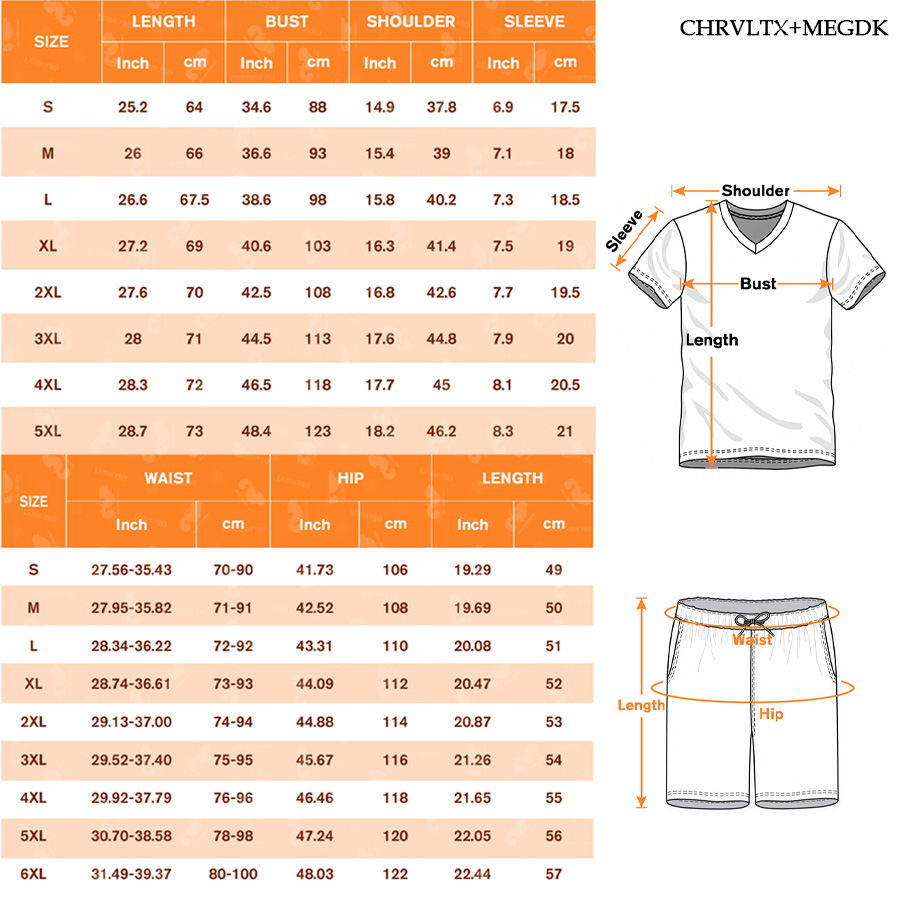 AOP CHR V Neck Short Sleeve + Universal Beach Pants Four Way Stretch