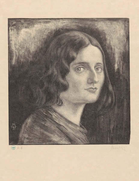 Portret van een onbekende vrouw 1931