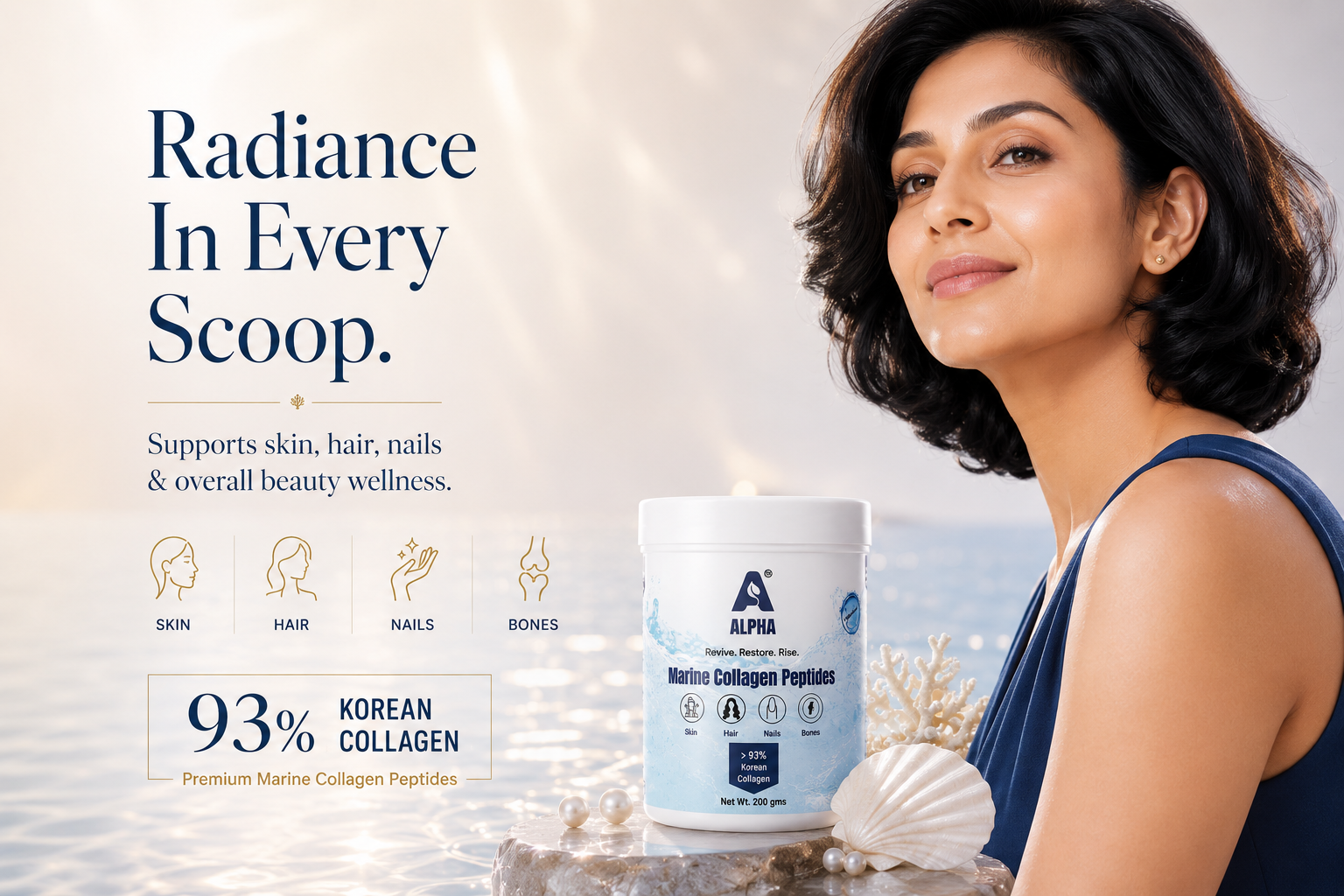 Alpha Marine Collagen - Radiance In Every Scoop