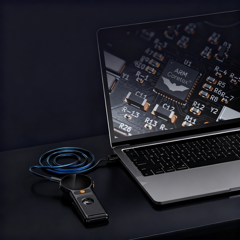 Digital microscope, 1600x magnification, USB operation