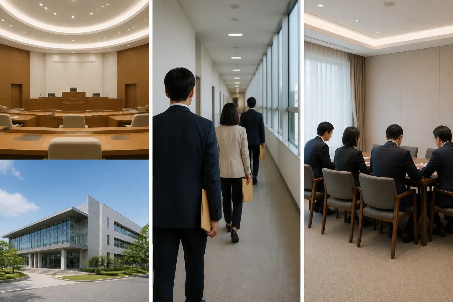 AI-generated Domestic Daily Brief multi-story editorial montage