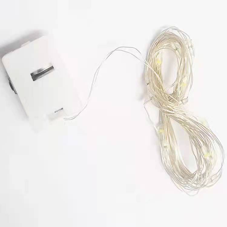 LED Copper Wire String Light with Flashing Function