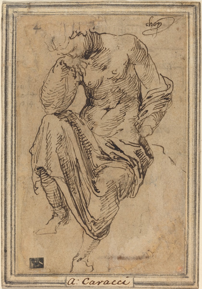 Seated Female Figure after the Antique c 1533
