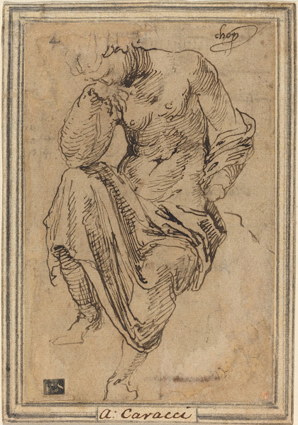 Seated Female Figure after the Antique c 1533