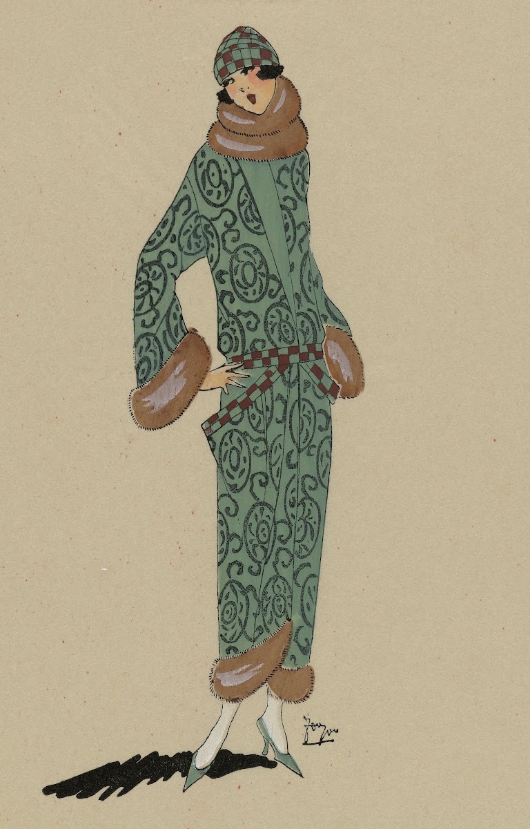 FRILEUSE  Très élégant manteau 1923