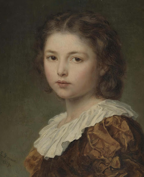 Portrait Of A Young Girl 1884
