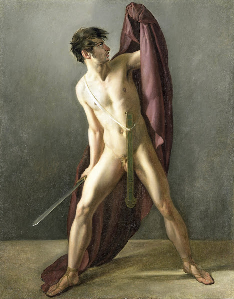 Warrior with Drawn Sword 1808