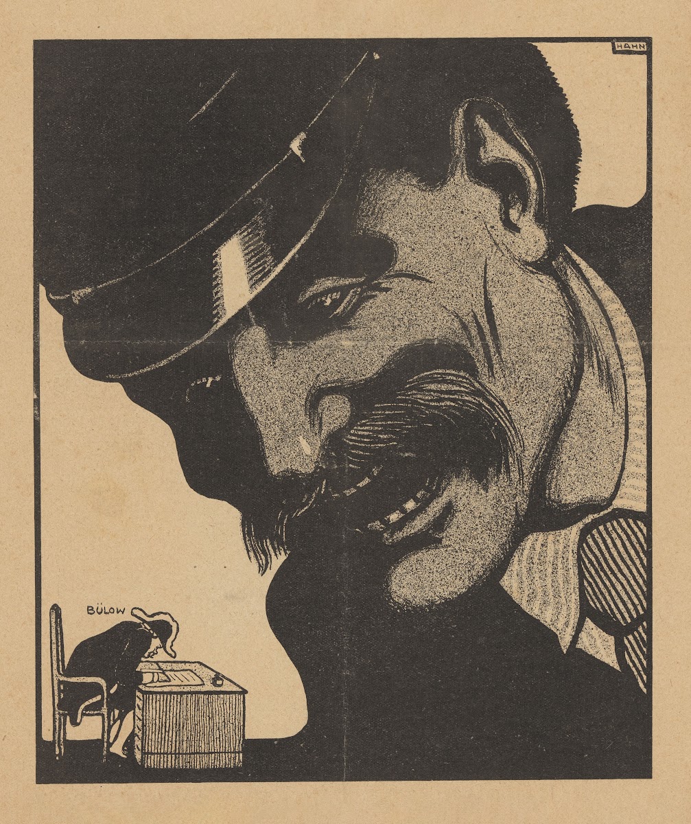 De Notenkraker 12 januari 1907 Von Bülows Nachtmerrie 1907